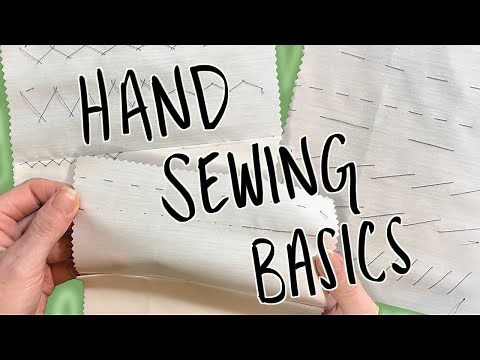 Basic Hand Sewing Stitches Explained