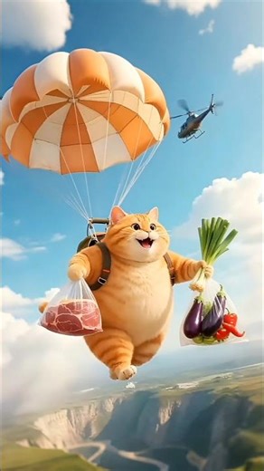 Cat Picnic Party 🐱🍱 with Tiger Cat – Fun Adventure! #aivideo