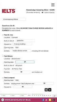 Computer Based IELTS Listening Test 2026 | IDP IELTS #ielts #ieltspreparation