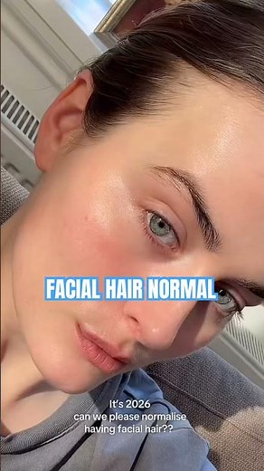 Normalizing Facial Hair: Peach Fuzz is REAL ✨ #facialhairs #hairremoval