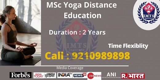 MSc Yoga Distance Education Admission 2026 | Eligibility | Fee | Scope