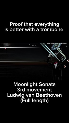 Moonlight Sonata 3rd Movement on Trombone