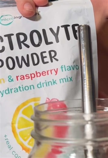 @Micro Ingredients Electrolyte Powder! #lemonraspberry #electrolytemix #microingredients