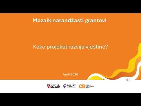 Kako projekat razvija vještine