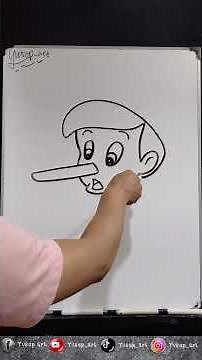 how to draw pinocchio #disney #art #howtodraw
