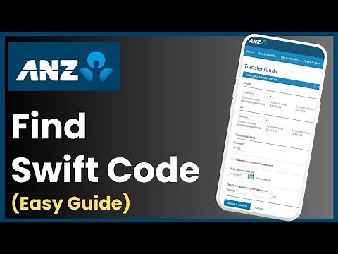 How To Find Swift Code Of ANZ Bank !