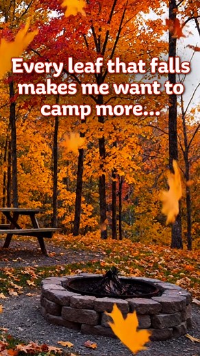 Fall-ing for RV Life  Every leaf that falls makes me want to camp more. From swirling leaves to steaming coffee by the fire — fall’s best views don’t come from your backyard. | Stream RV | Facebook