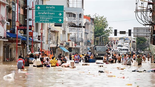 Video. Death toll from Thailand flooding rises to over 80