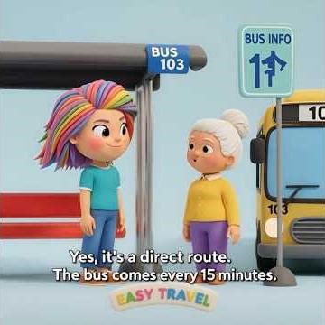 대중교통·택시 이용할 때 꼭 쓰는 이동 영어