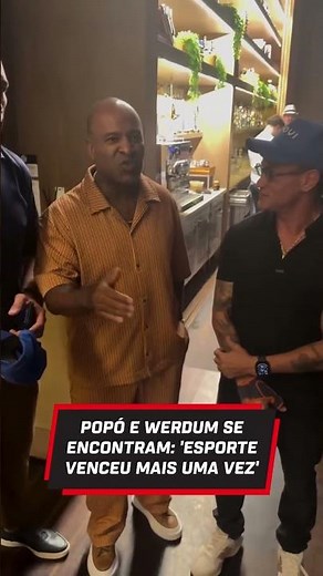 POPÓ E WERDUM SE REENCONTRAM DEPOIS DA PANCADARIA 👀👀👀 #shorts