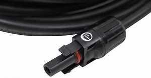 Go Power MC4 Output Cable with Male and Female Connectors - 15' Long Go Power Accessories and Parts