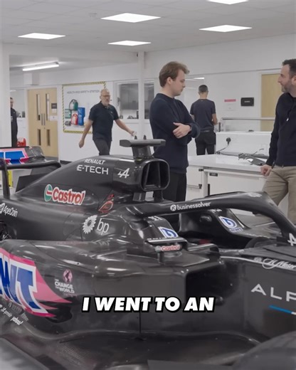 I went to an F1 team to see how F1 suspension works - and the incredible engineering behind it. Alpine F1 gave me special access to their 2022 F1 car, and I spoke to their Chassis Systems Manager to Explain more. #F1 #Suspension #Alpine | Driver 61