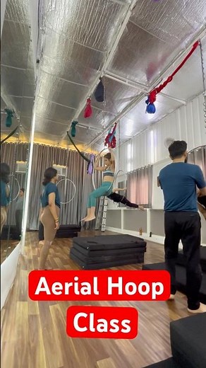 Aerial hoop choreography | Aerial ring practice | Aerial ring show #bollywood #entertainment
