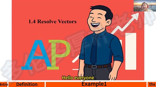 AP Pre-Calculus - 1.4 Resolve Vectors