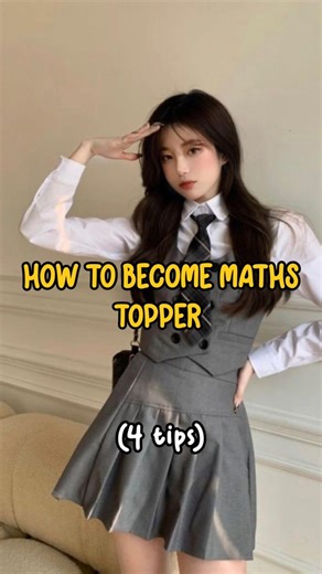 how to become maths topper ✨ #students #study #studymotivation #topper #reel #schooltopper