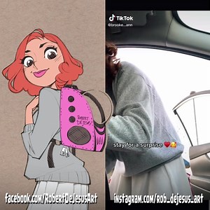 Bobbiesweets pencil sketch/digitally colored/animated. Tiktok vid: http://tiktok.com/@bobbiesweets My Tiktok: http://tiktok.com/@robert_dejesus #tiktok #duet #stitch #cat #catvideo #catlovers #catmommy #catbackpack #catlife🐾 #cartoonversion #animated #anime #manga #animestyle | The Art of Robert DeJesus