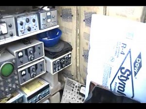 Old Ham radio equipment.