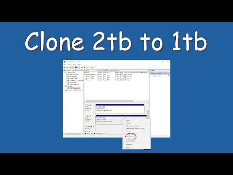 Clone 2TB to 1TB SSD Free