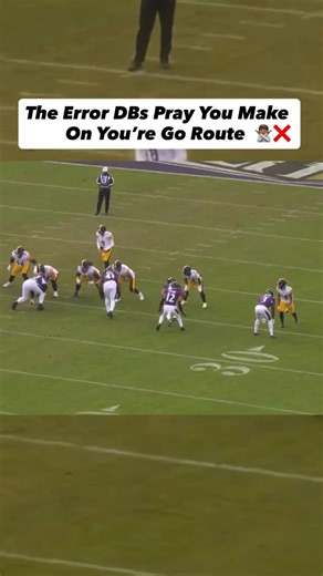 RCA | Go Route IQ: Why We Don’t Go Inside❌ Great receivers don’t just run vertical, they understand angles and vision. We don’t go inside on a go route because it gives the DB a direct view of the ball. Now he can stay in-phase, time the jump, and attack the catch point. When you work inside: • You bring yourself closer to the defender • You shrink the QB’s margin for error • You let the DB play through you and the ball Working outside changes the geometry of the rep. Outside: • Forces the DB to