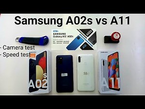 Samsung A02s vs A11 Camera Speed Comparations