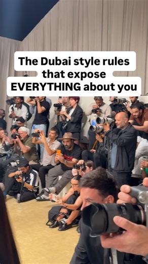 High Value Dubai on Instagram: "Your outfit just told everyone your salary bracket AND your secrets...⬇️ THE DUBAI STYLE DECODER: **Logo everywhere = New money trying too hard **All black everything = Thinks they’re mysterious **Designer but subtle = Actual wealth **Kandura with Rolex = Established power **Tight everything = Tourist or first year **Oversized blazer = Middle management THE SHOCKING TELLS: Your shoes at Mall of Emirates: * Red bottoms = Trying too hard * Hermès sandals = Husband’s