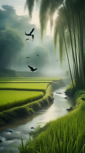 Asian Rural Bliss: Relaxing Music for Deep Sleep & Meditation #relaxingmusic #asiancountryside