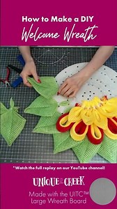 Striking DIY Flower Wreath
