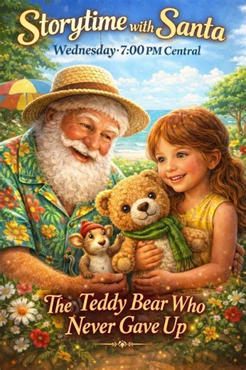 FREE FREE FREE🌞✨ Storytime with Santa — Summer Edition! ✨🌞