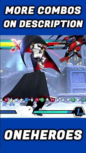 🐕AMATERASU COMBO INTO FIREBRAND INTO TASKMASTER!🐦🏹 #shorts #umvc3 #ultimatemarvelvscapcom3 #mvc3