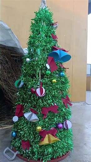 Hut 🛖 christmas trees 🎄ma school la christmas celebration pripering..