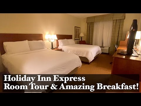 Holiday Inn Express Breakfast & Room Tour - Best Free Breakfast!