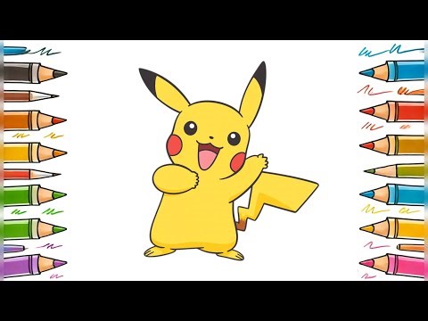 How to Draw Pikachu Step by Step | Easy Drawing Tutorial 🎨⚡