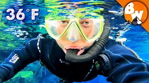 Swimming in the CLEAREST water on Planet Earth! 🌊 Get ready to dive between the continents and be amazed! | Brave Wilderness