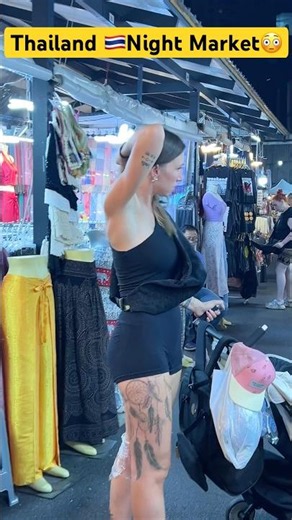 Bangkok Night Market🤯😱#bangkok #thailand #shorts #short #shortsvideo #shortvideo #shortsfeed #viral
