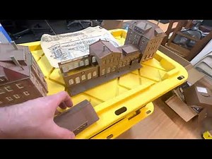 Vintage Kibri B-9518 train station “Calw” Ho scale model