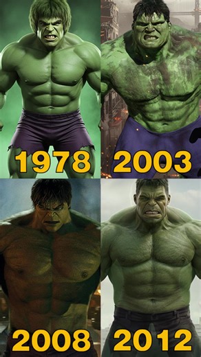 Hollywood Action Legends 4 Hulks: Then & Now 😱 #BeforeAndAfter #ActorTransformation #MarvelLegends #hulk