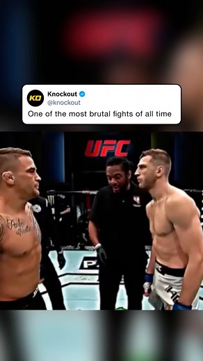 Dan Hooker vs. Dustin Poirier (UFC Vegas 4, June 2020) is widely remembered as one of the most violent and exhausting wars in modern MMA. From the opening bell, both lightweights pushed a relentless pace, throwing combinations in the pocket and refusing to take a single backward step. Hooker opened strong, slicing Poirier with elbows and body shots, while Poirier answered with sharp counters and punishing hooks. The second round ended with Hooker landing a brutal flurry that had fans convinced t