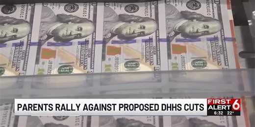 Nebraska parents rally against DHHS proposed cuts