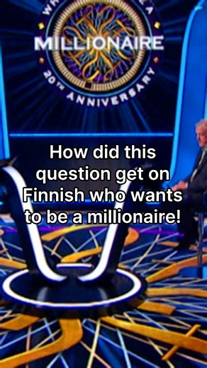 The millions euro question is what answer did he give? 😀 | Very Finnish Problems
