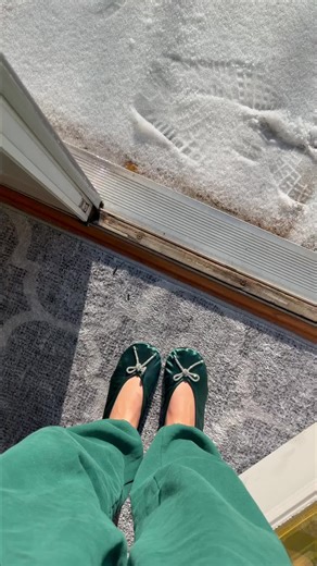 Isotoner Satin Ballerina Slippers: Holiday Sparkle