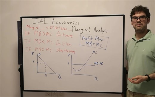 A level economics 经济学 Marginal Analysis
