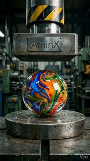 🔥 Hydraulic Press vs Paper Stack | Satisfying Crush 😍Wait for it… #viral #ai