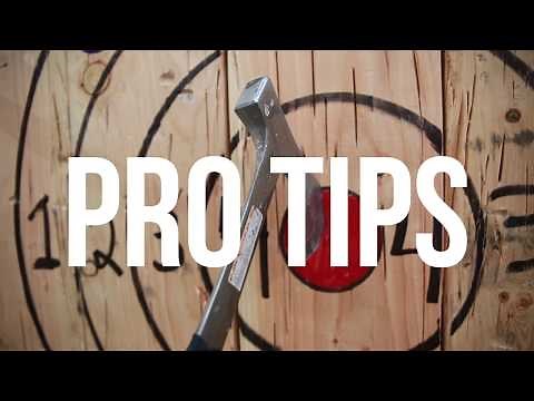 Pro tips: How to throw an axe