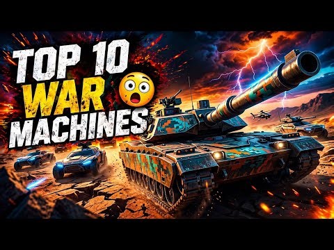 Top 10 Most Advanced Military Vehicles in the World 😳 | Future War Machines Revealed