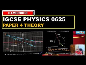 IGCSE Physics 0625 | Light, Waves & Refraction – Paper 4 Last Minute Revision | June 2025