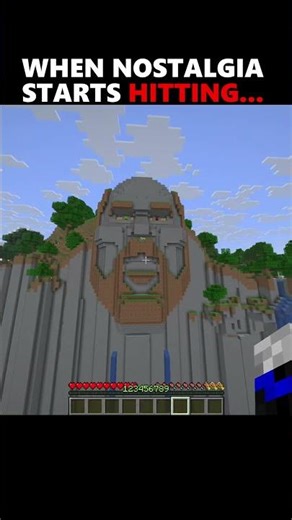 POV When Nostalgia Hits... #minecraft