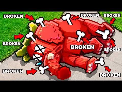 Breaking EVERY BONE as BRAINROTS In GTA 5!