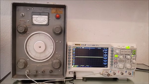 Test: 1955-1960 -Test Equipment - "TF1101" Marconi Instruments LTD Oscillator