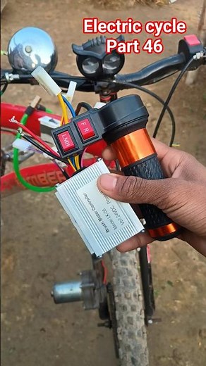 how to make electric cycle |part 46 |how to install electric cycle controller |#shorts #shots #viral