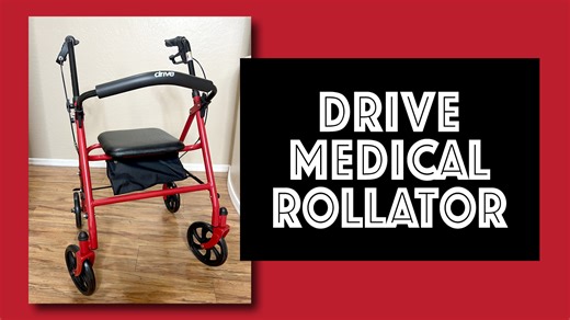 Watch Drive Medical Rollator Walker on Amazon Live
